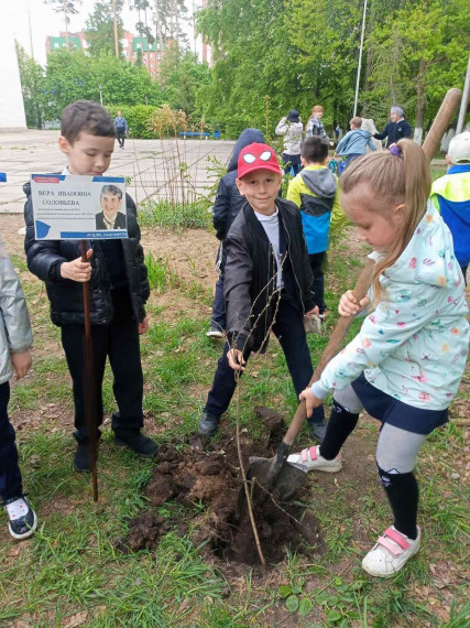 Всероссийской акции "Сад памяти"..